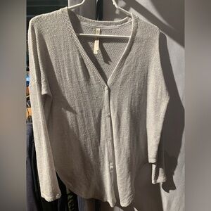 Babaton Light Gray Women's Cardigan